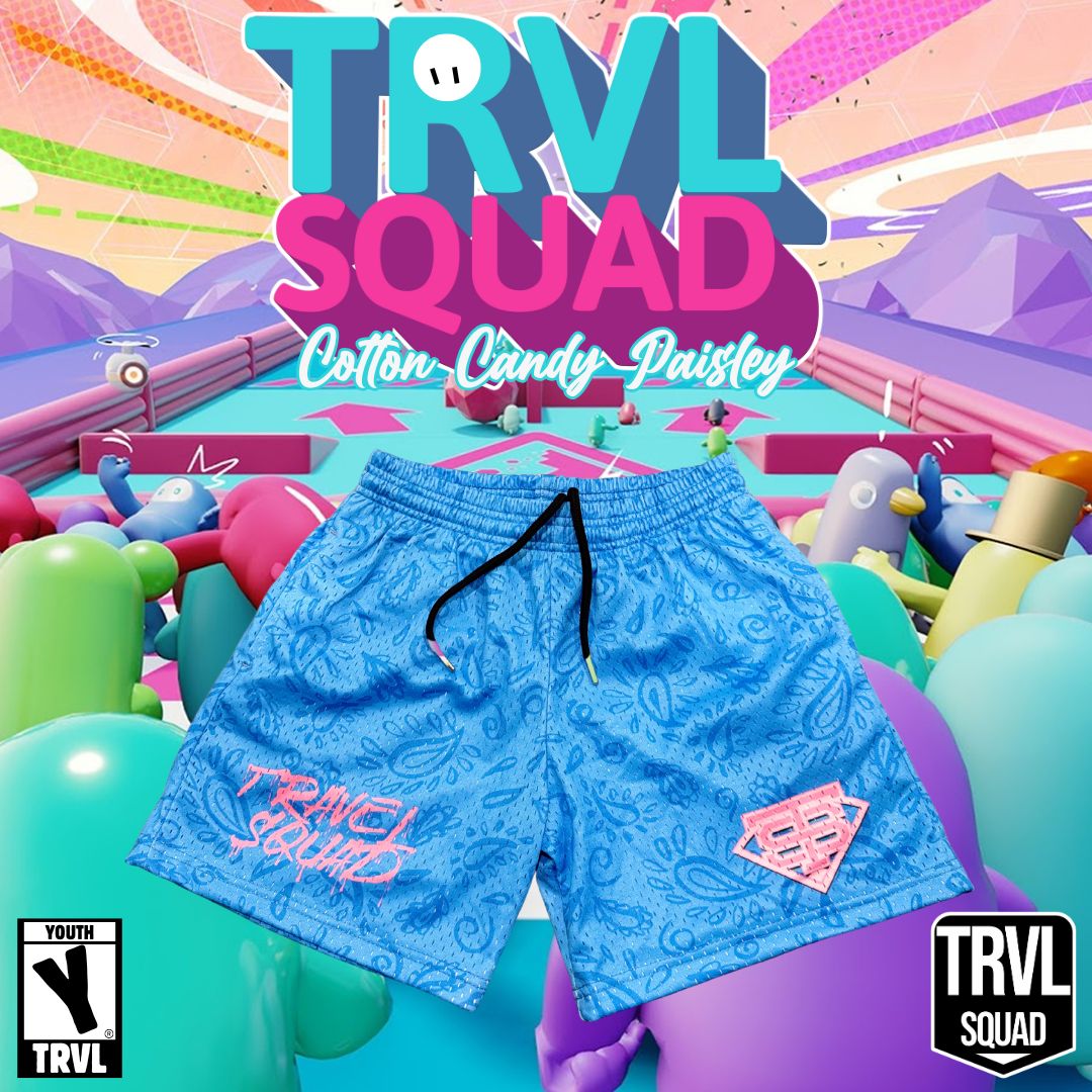 Youth Cotton candy shorts