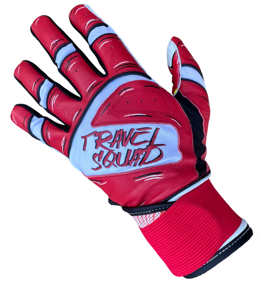 Youth baseball batting gloves, front