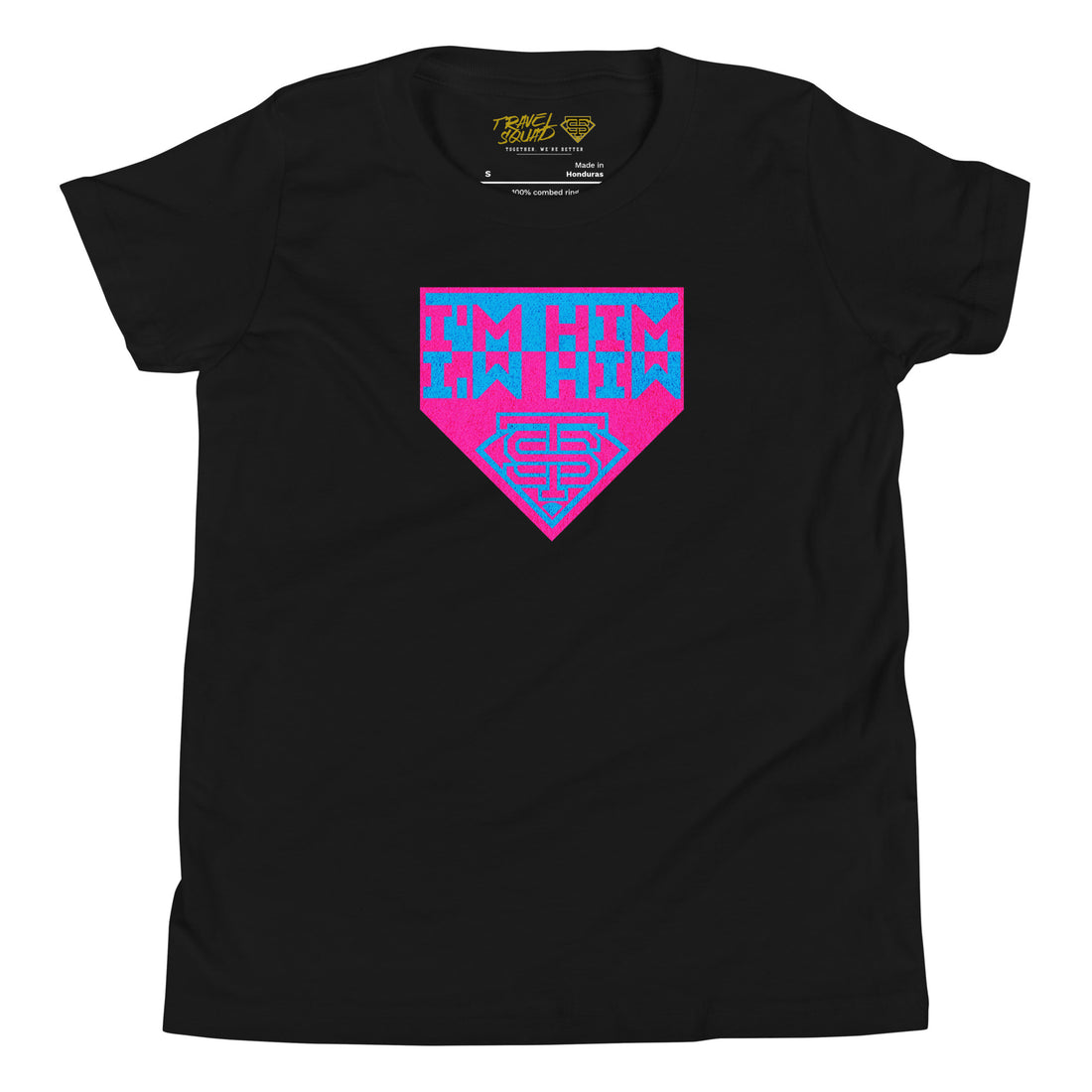 Cotton candy baseball Im Him Tee
