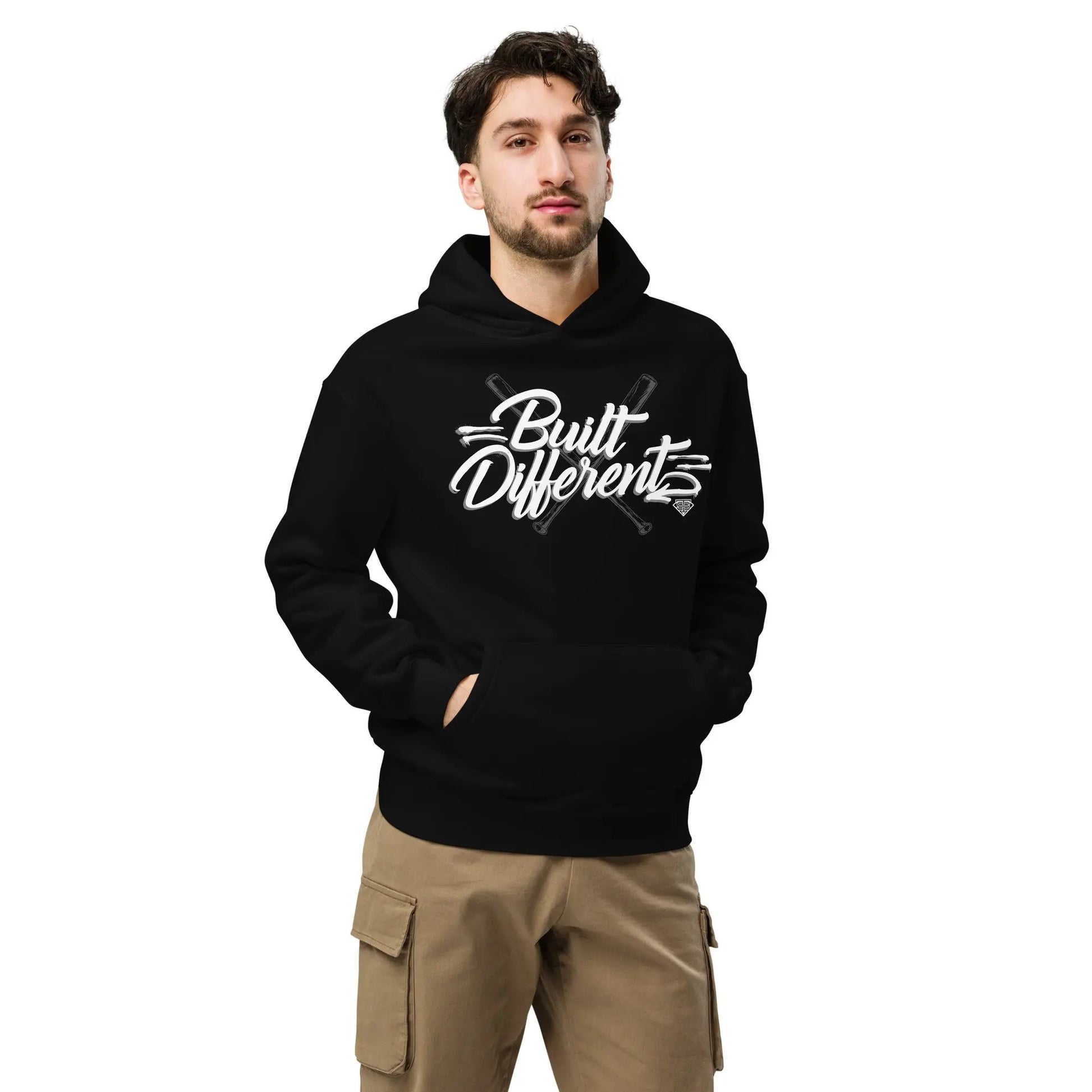 Built Different Streetwear hoodie for baseball players