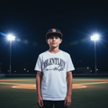 Energy Youth Tee Baseball Field Night Scene
