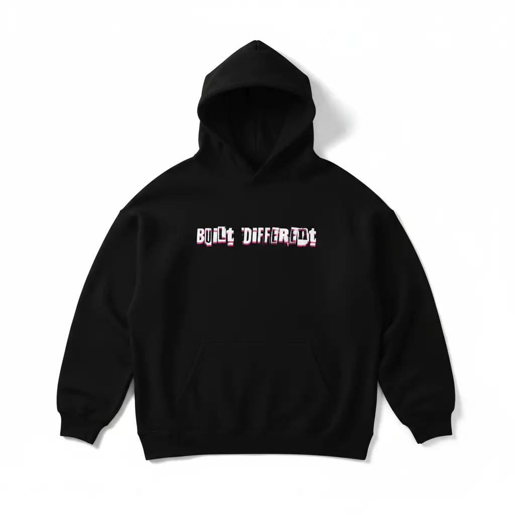 Rockstar Hoodie Streetwear Flatlay - Front Spread